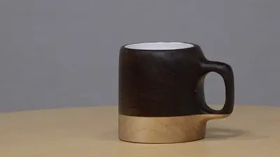 Wodden Coffee Mug