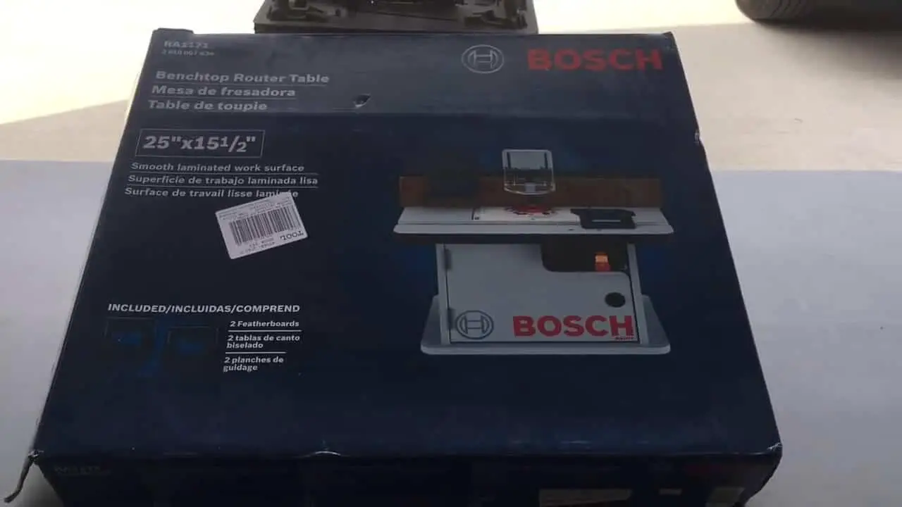 Bosch RA1171 Assembling