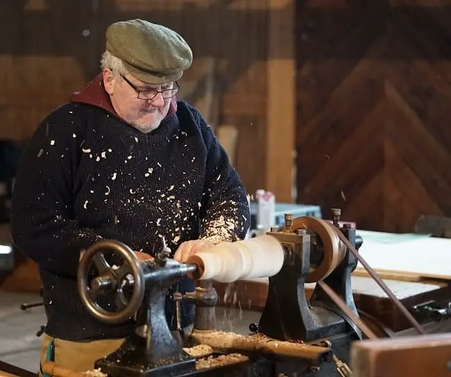 Types of work you can do on a lathe