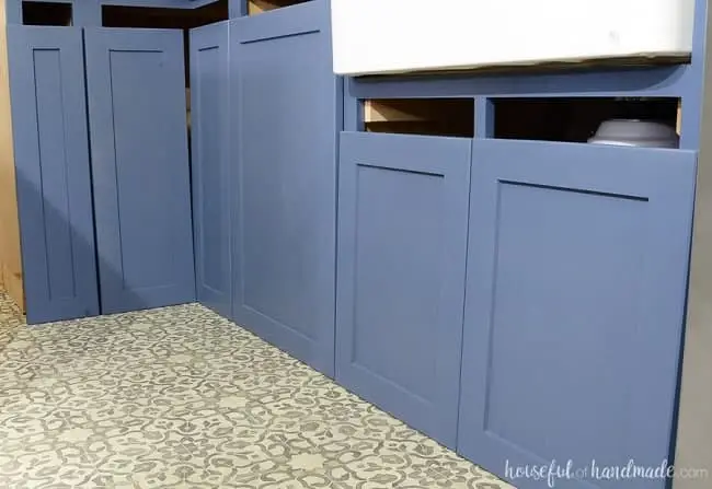 13 cabinet door with a router