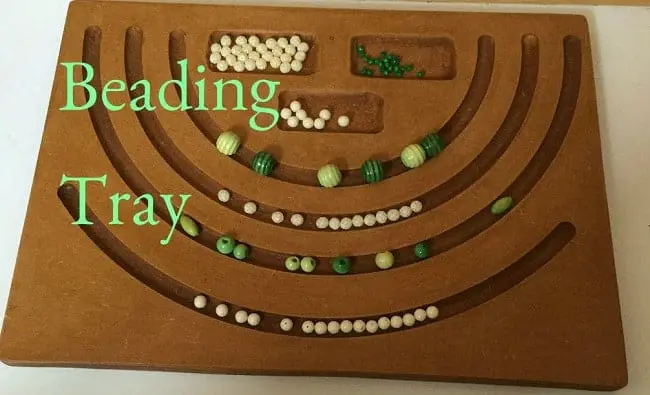 9 beading tray